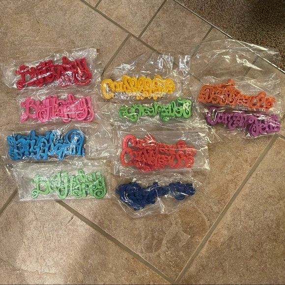 Colorful Happy Birthday / feliz cumpleaños cake topper - Picture 1 of 2